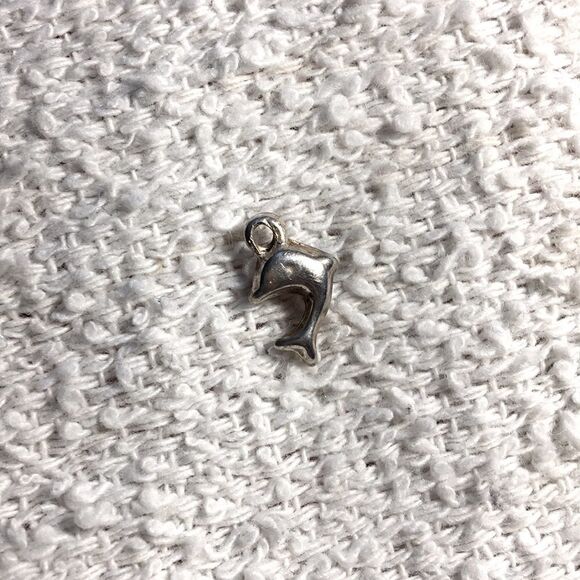 Jewelry - Tiny Sterling Dolphin Charm 